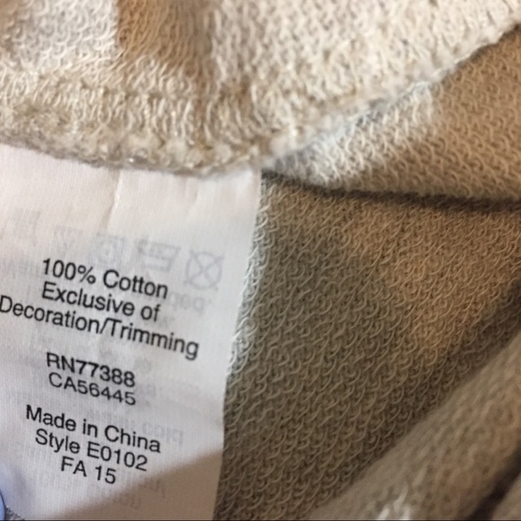 J. Crew Ruffle-Hem Sweatshirt Grey & White XS Extra Small Pleated Trim Pullover - Picture 6 of 6